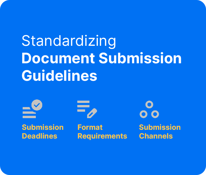 Standardizing-Document-Submission-Guidelines