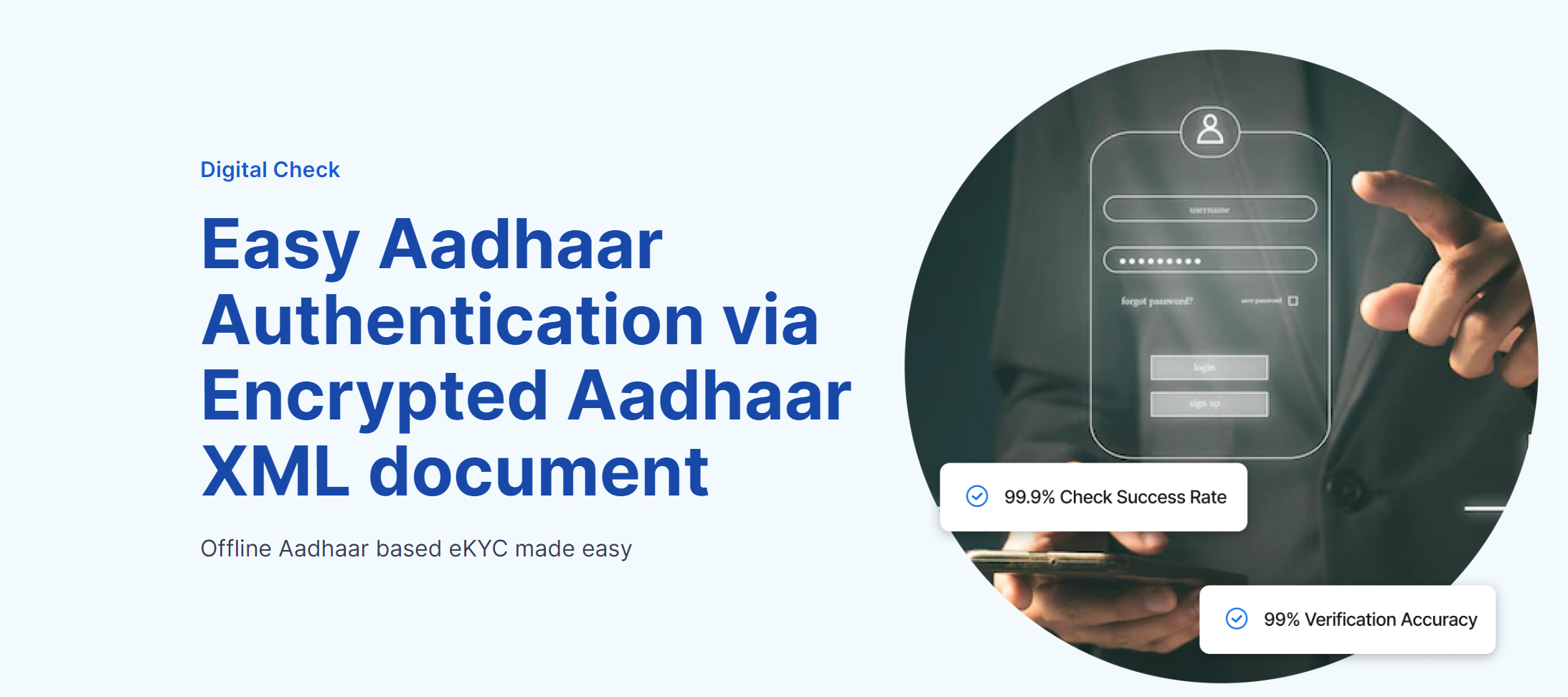 Aadhaar Authentication via XML