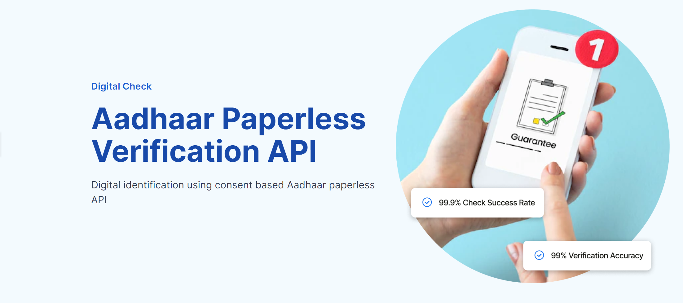 Aadhaar paperless verification
