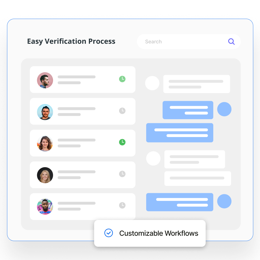 Build Your Own Verification Process with Customizable Workflows