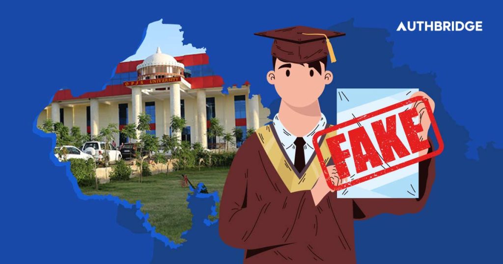 Rajasthan 43k Fake Degrees