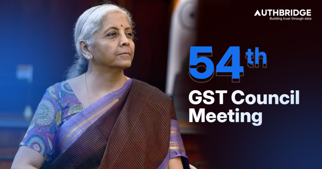 54th GST Council meeting