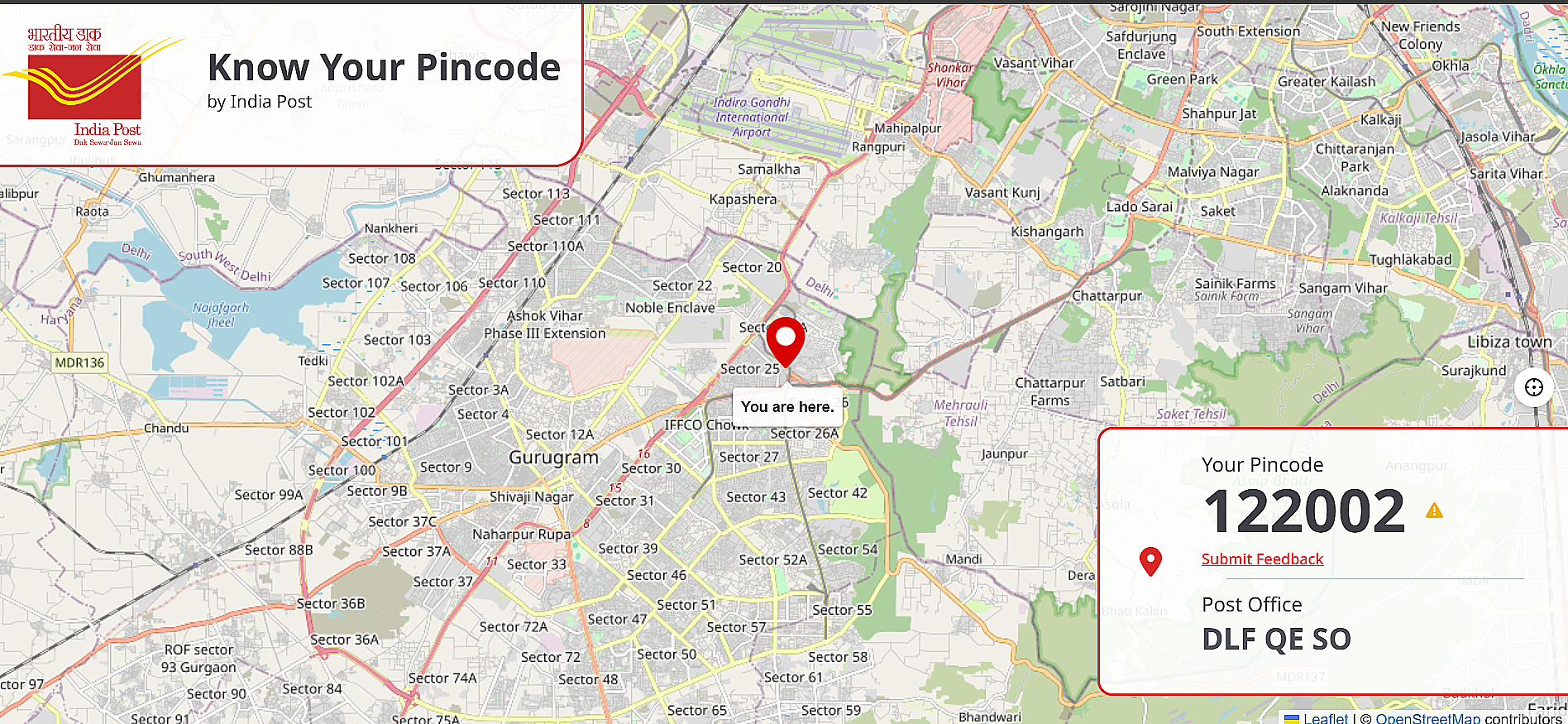 Know Your Pincode