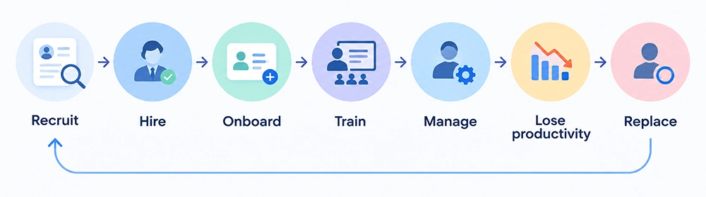 Real cost of a bad hire